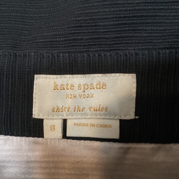 Kate spade black skirt size 8 - Picture 4 of 4